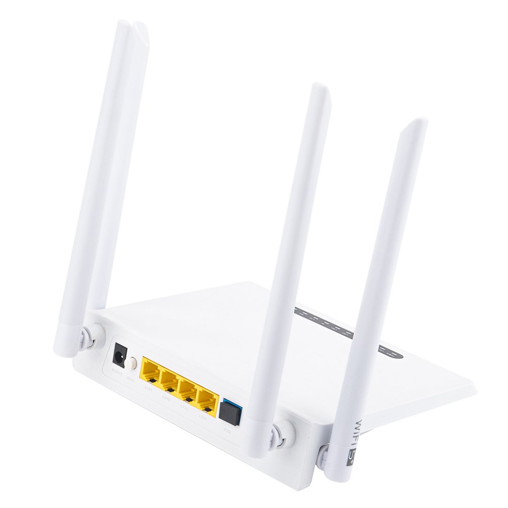 4GE Dual band wifi 2.4G 5G router POTS TEL Gpon Xpon Onu Brand New EchoLife EG8145V5 Support OEM